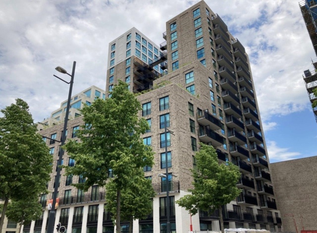 Eindhoven, De LUX Tower op Strijp-S