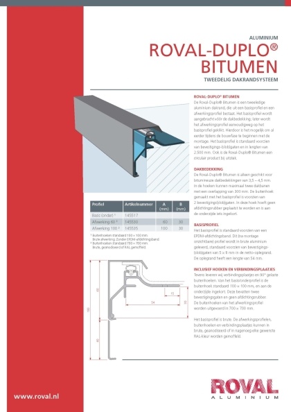 Roval-Duplo® Bitumen